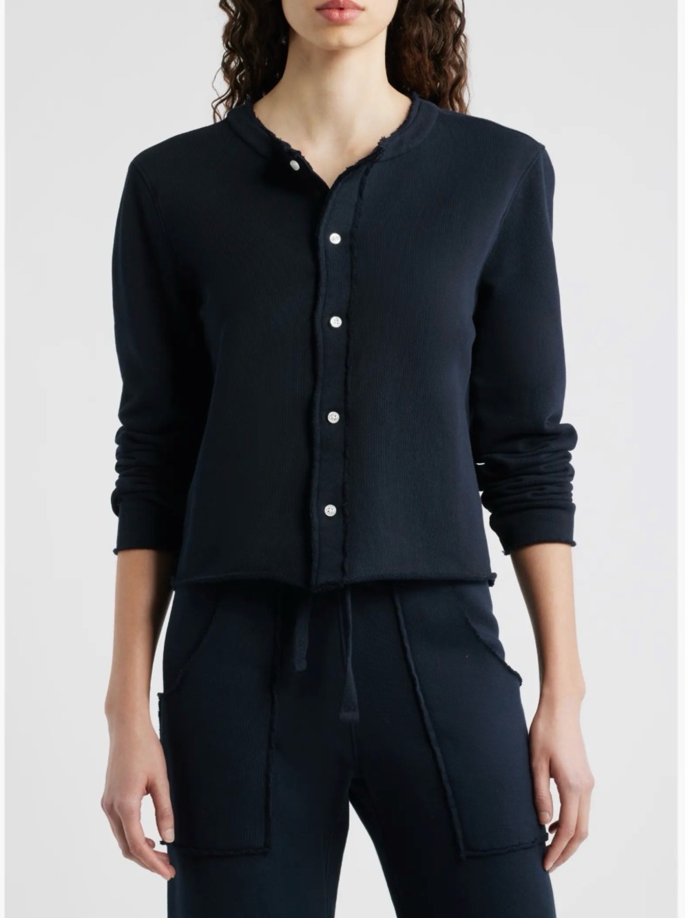 ‼️New Fleece Jackie Cardigan in British Royal Navy